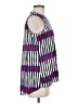 Alfani 100% Polyester Purple Sleeveless Blouse Size M (petite) - photo 4