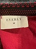 Everly Stripes Burgundy Casual Dress Size S - photo 7