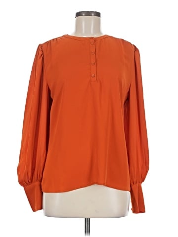 Ann Taylor Long Sleeve Blouse (view 1)