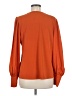 Ann Taylor Orange Long Sleeve Blouse Size M - photo 2