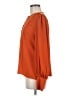 Ann Taylor Orange Long Sleeve Blouse Size M - photo 5