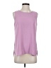Halogen 100% Polyester Purple Sleeveless Blouse Size S - photo 1