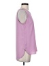 Halogen 100% Polyester Purple Sleeveless Blouse Size S - photo 4