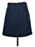 Zara Basic 100% Polyester Blue Formal Skirt Size S - photo 2