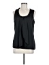 Halogen 100% Polyester Black Sleeveless Blouse Size M - photo 1