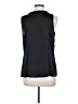 Halogen 100% Polyester Black Sleeveless Blouse Size M - photo 2