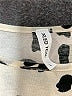 Tickled Teal Animal Print Ivory Short Sleeve Blouse Size L - photo 7