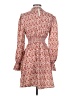 Unbranded Print Brown Casual Dress Size S - photo 2