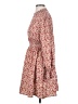 Unbranded Print Brown Casual Dress Size S - photo 5