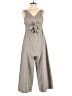 Assorted Brands Solid Gray Jumpsuit Size S - photo 1