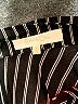 Eden & Olivia Stripes Black Long Sleeve Blouse Size M - photo 7