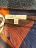 Les Serein Print Orange Long Sleeve Blouse Size XL - photo 7