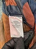 Les Serein Print Orange Long Sleeve Blouse Size XL - photo 8