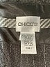 Chico's Houndstooth Gray Dress Pants Size Lg (2) - photo 7