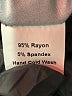 'nuggles Black 3/4 Sleeve Blouse Size M - photo 5
