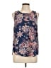 Pale Sky 100% Rayon Blue Sleeveless Blouse Size L - photo 1