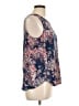 Pale Sky 100% Rayon Blue Sleeveless Blouse Size L - photo 4