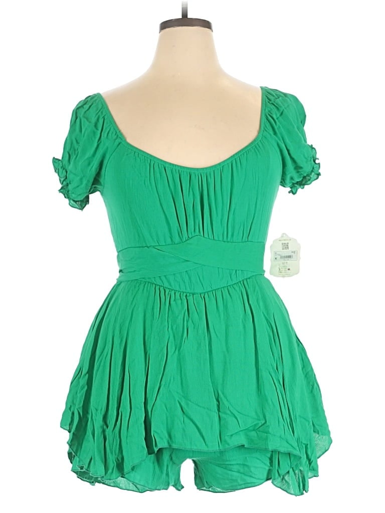 Altar'd State Romper In Green
