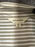 Max Studio Stripes Ivory Long Sleeve Button-Down Shirt Size L - photo 7