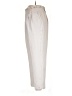 Zara 100% Polyester Solid Ivory Casual Pants Size L - photo 5