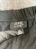 June + Vie Black Track Pants Size 1X - photo 4