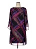 AGB 100% Polyester Argyle Purple Cocktail Dress Size 14 - photo 1