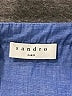 Sandro 100% Polyester Color Block Blue Cocktail Dress Size S (estimated) - photo 6