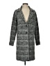 Max Studio Houndstooth Gray Coat Size S - photo 1