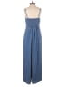 Old Navy 100% Tencel Solid Blue Jumpsuit Size XS - photo 2