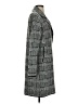 Max Studio Houndstooth Gray Coat Size S - photo 4