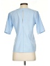 Ann Taylor Blue Short Sleeve Blouse Size XS - photo 2