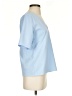 Ann Taylor Blue Short Sleeve Blouse Size XS - photo 4