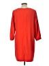 fleur bleue 100% Polyester Solid Red Casual Dress Size 10 - photo 2