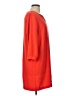 fleur bleue 100% Polyester Solid Red Casual Dress Size 10 - photo 4