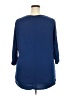 Doublju Blue 3/4 Sleeve Blouse Size 2X - photo 2