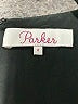 Parker 100% Polyester Solid Black Cocktail Dress Size 2 - photo 7