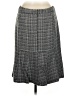 Jaclyn Smith 100% Polyester Houndstooth Gray Formal Skirt Size 8 - photo 2