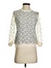 Amadi Animal Print Silver Pullover Sweater Size XS - photo 1