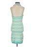 Cotton Candy LA Stripes Teal Cocktail Dress Size S - photo 2