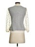Amadi Animal Print Silver Pullover Sweater Size XS - photo 2