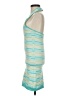 Cotton Candy LA Stripes Teal Cocktail Dress Size S - photo 5
