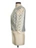 Amadi Animal Print Silver Pullover Sweater Size XS - photo 5