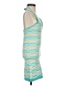 Cotton Candy LA Stripes Teal Cocktail Dress Size S - photo 4