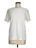 Assorted Brands Solid Ivory Short Sleeve T-Shirt Size M - photo 1