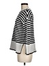 T Tahari Stripes Silver Pullover Sweater Size M - photo 5