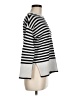 T Tahari Stripes Silver Pullover Sweater Size M - photo 4