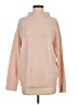 Ann Taylor Solid Pink Turtleneck Sweater Size S - photo 1