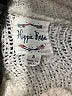 Hippie Rose 100% Polyester Ivory Turtleneck Sweater Size S - photo 7