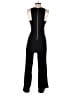 Forever 21 Contemporary 100% Rayon Solid Black Jumpsuit Size S - photo 2
