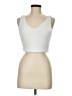 Unbranded 100% Polyester Silver Tank Top Size M - photo 1